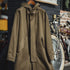 Retro M51 Hooded Windbreaker – Mid-Length Cotton Zipper Jacket